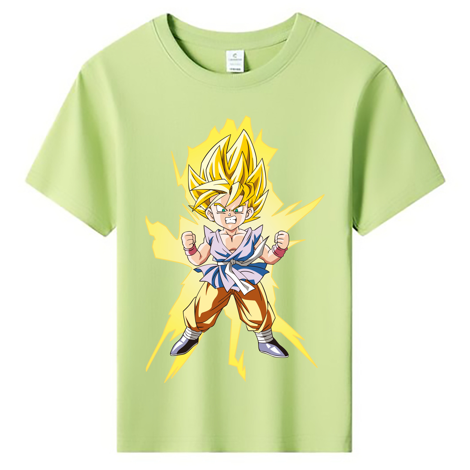 （画像用） ドラゴンボール ベジット DRAGON BALL Vegetto 綿100％キッズTシャツ（フロントプリント）